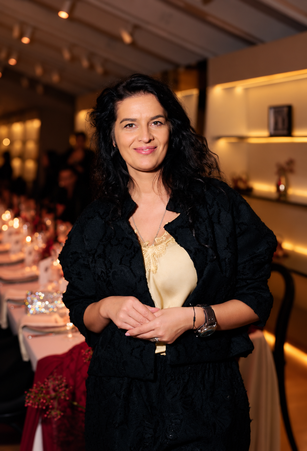Diana Stoica at an event